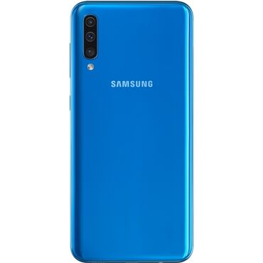 samsung p100: Samsung A50, 64 GB, rəng - Mavi, Barmaq izi