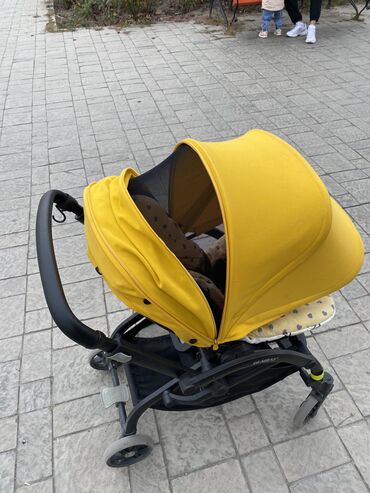 Коляски: Коляска, цвет - Желтый, Б/у — 4