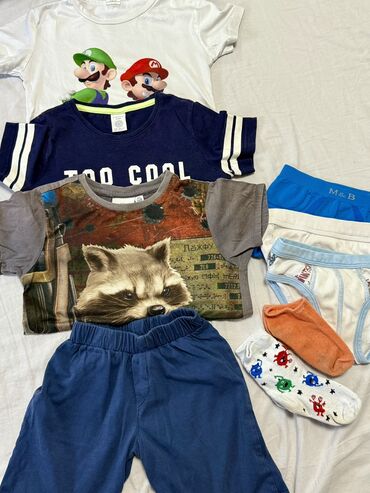 rucni satovi za decu: Set: Shirt, 110-116
