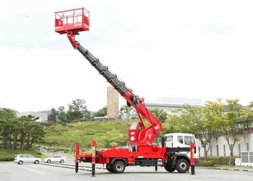 Услуги автовышки: Автовышка телескопическая на шасси малотonnажного грузовика Описание — 5