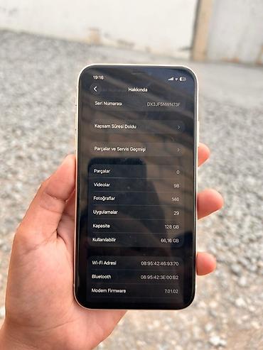 Apple iPhone: IPhone 11, 128 GB, Ağ, Face ID — 3