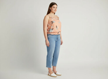 ubrania na lato plus size: Top damski, rozmiar XL