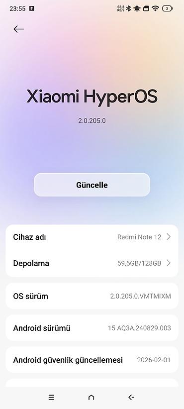 iponhe 12: Redmi Note 12, 128 GB, rəng - Boz — 3