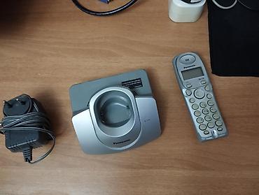telefon duyməli: Stasionar telefon Panasonic, Simsiz, İşlənmiş, Ödənişli çatdırılma — 4