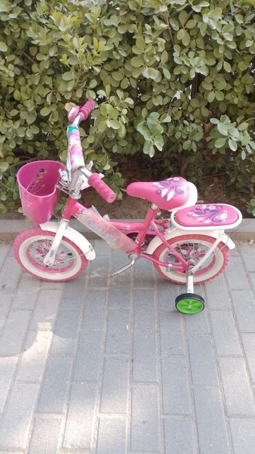 Uşaq velosipedləri: Yeni Dörd təkərli Uşaq velosipedi 12", sürətlərin sayı: 1, Ödənişli çatdırılma — 3