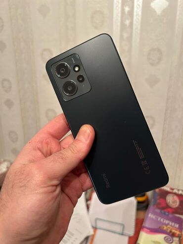 Xiaomi: Xiaomi Redmi Note 12, 256 GB, rəng - Boz, 
 Barmaq izi, İki sim kartlı, Face ID