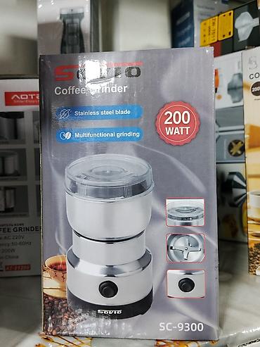 juicer machine: Кофемолка SOVIO SC-9300 - Мощность: 200 Вт - Нож из нержавеющей — 1