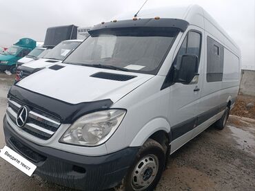 коробка спринтер: Mercedes-Benz Sprinter: 2009 г., 2.7 л, Механика, Дизель, Фургон