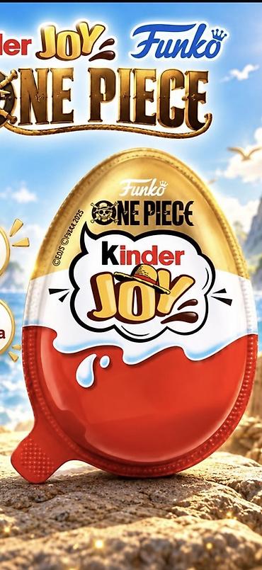 kinder joy minecraft купить: Kinder Joy x One Piece x Funko — лимитированная серия - Яйцо Kinder — 1
