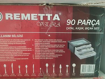 acar naboru satilir: REMETTA VERA – 90 parça çəngəl, qaşıq, bıçaq dəsti Xüsusiyyətlər: - — 1