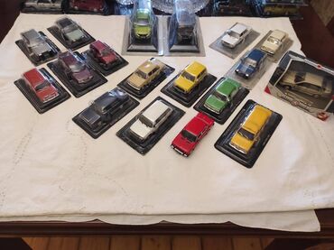 Avtomobil modelləri: Kolleksiya satılır Ümumi 85 ədəd modeldir jurnalı ilə birlikdə 77 — 9