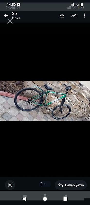 Şəhər velosipedləri: İşlənmiş Şəhər velosipedi Stels, 28", sürətlərin sayı: 1, Ünvandan götürmə — 4