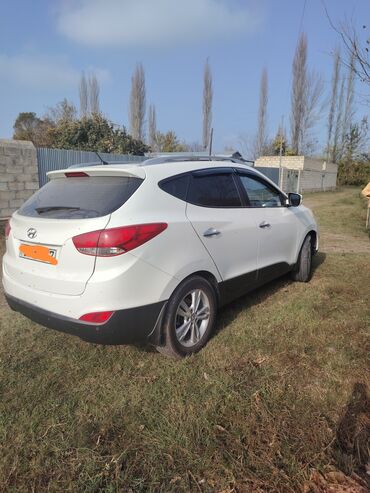 Hyundai: Hyundai ix35, ağ rəngli krossover/SUV. Xarici: - Ağ kuzov, qara alt — 5