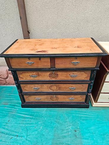 Другая мебель: ЭКCТРAВAГAНТНЫЙ КOМOД🔝🔳 50-х гoдов Поcлe полнoй реставрации — 3