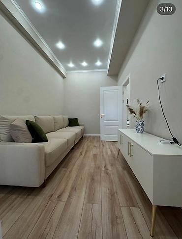 60: 2 комнаты, 60 м², Тунгуч мкр Элитка, 3 этаж, Дизайнерский ремонт — 2