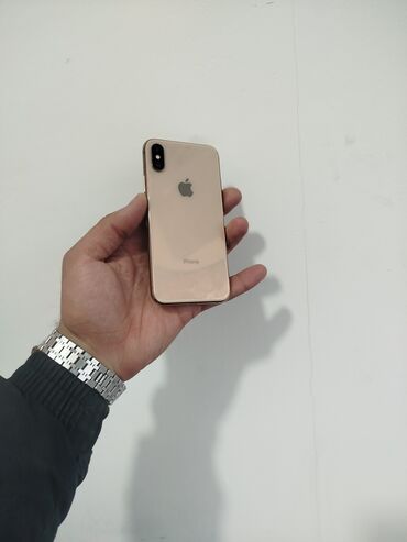 Apple iPhone: IPhone Xs, 64 GB, Qızılı, Face ID