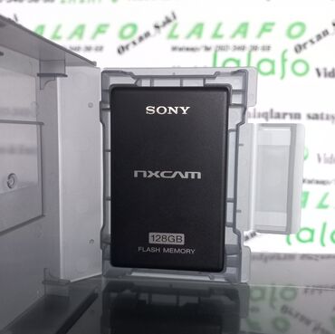 Videokameralar: SONY nxCam 128 gb SSD yaddaş. məhsul Sony NX5/AE50 və s madel