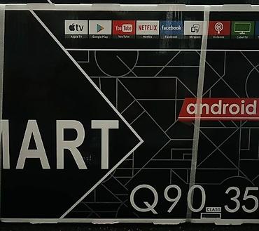 Smart-телевизор Android 13 Q90-35,работает орошо.(крепление в подарок