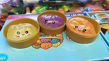 Игрушки: Набор сюрпризов Squishy в «паровой» корзинке - Тематика: One Set — 19