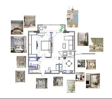 brk group: 2 комнаты, 101 м², Элитка, 3 этаж, ПСО (под самоотделку) — 5