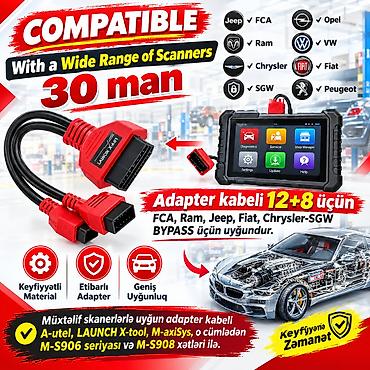 opel karobka: Autel üçün diaqnostika kabeli. Autel MaxiSys MS908/ Maxicom MK908P/ — 5