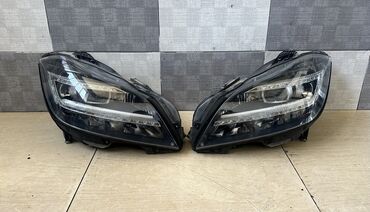 Faralar: Komplekt, Yaxın və uzaq vuran işıqlar Mercedes-Benz, 2012 il, Orijinal, Almaniya, İşlənmiş
