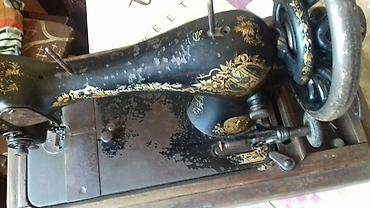 İncəsənət və kolleksiyalar: Singer tikiş maşını.1904 -cü il ictehsalı.Üstündə seriya nömrəsi — 4