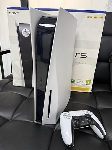 купить ps5: Продаю Sony PlayStation 5 Fat версия, 825 гб. С дисководом — 1