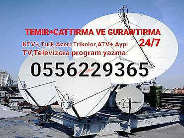 tuner peyk: Peyk antenalarının quraşdırılması | Quraşdırılma, Təmir, Tənzimlənmə | Zəmanət — 1