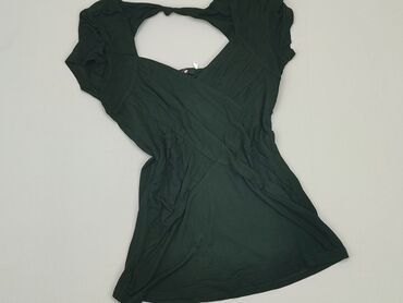 czarne eleganckie bluzki plus size: Блуза жіноча, M, стан - Дуже гарний