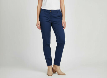 zalando chinosy damskie: Orsay, Material trousers for women, size L