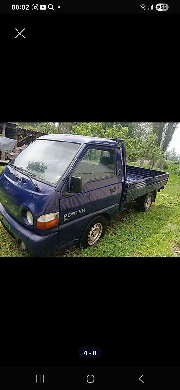 мото номер: Hyundai Porter (TC/первое поколение), сингл-кабина, синий цвет — 3