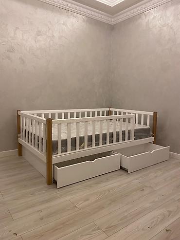 kamod modelleri: Məhsul: Uşaq çarpayıları və şkaf-komod dəsti Təsvir: - Masif ağacdan — 5