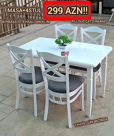 Satılır:*Birbaşa istehsalçıdan endirimli mətbəx masa dəsti*💥 *Qısa