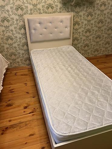 İşlənmiş, Təknəfərlik çarpayı, Bazasız, Matras ilə, Siyirməsiz