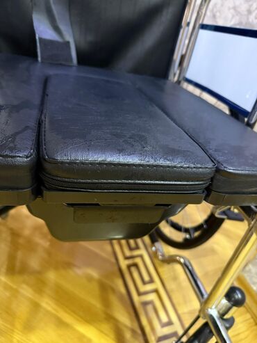 Əlil arabaları: Universal əlil arabası – polad xrom örtüklü çərçivə və rahat — 9