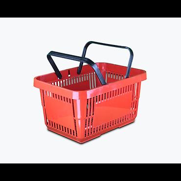 Plastik Market Səbəti 20L – Rahat və Dayanıqlı Alış-veriş Səbəti 20