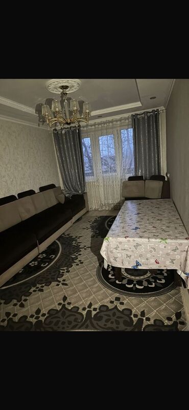 гостиницы бишкек микрорайоны: 2 комнаты, 45 м², 2 этаж, Евроремонт