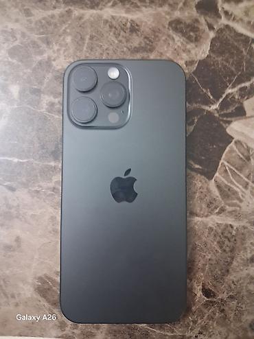 IPhone 16 Pro Max, 256 GB, Black Titanium, Sənədlərlə, Face ID, Zəmanət lalafo.az -da IPhone 16 Pro Max, 256 GB, Black Titanium, Sənədlərlə, Face ID, Zəmanət