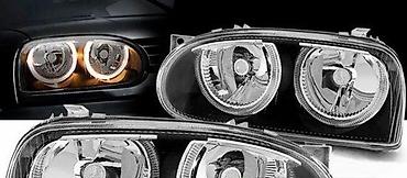 CRNI ANGEL EYES FAROVI VW GOLF 3 III | Crni tuning sportski clear
