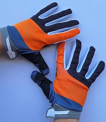 Oprema za bicikliste: MTB/putne biciklističke rukavice – duži prsti - Prozračni gornji deo — 4