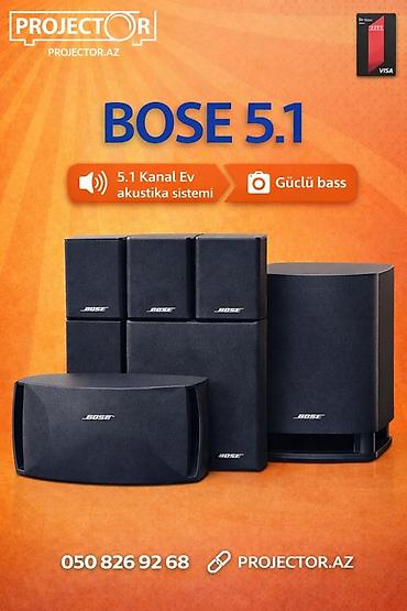 ev kalonka: İşlənmiş Bose Kolonka, Növ - Ev kinoteatrı üçün, rəng - Qara — 1