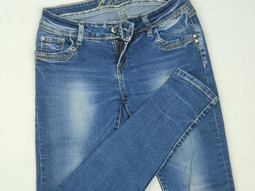 jeansy z lampasami damskie: Jeansy damskie, rozmiar M