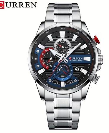 Aksesuarlar: Curren Chronograph kişi qol saatı - Brend: Curren - Funksiyalar — 3