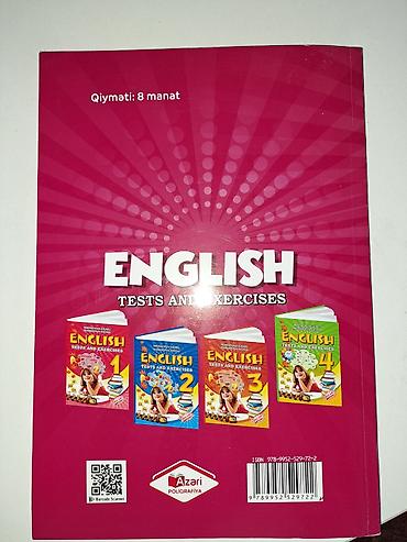 ingilis 5 ci sinif pdf: Məhsul: “English: Tests, Exercises & Vocabulary – 5” (Manafova — 4