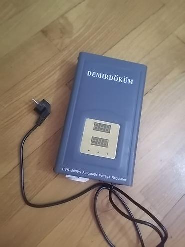 divar paneli: Demirdöküm DVR-500VA avtomatik gərginlik tənzimləyicisi - Model — 1