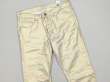 biala spodnice hm: Spodnie jeansowe, H&M, 14 lat, 164, stan - Idealny — 1