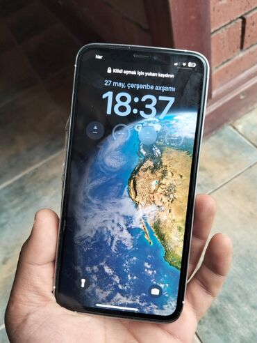 telefonlar 100 manata: IPhone Xs Max, 64 GB, Ağ, Zəmanət, Simsiz şarj, Face ID