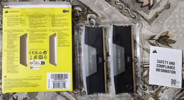 hyper x: Оперативдик эс-тутум, Жаңы, Corsair, 32 ГБ, DDR5, 6000 МГц, ПК үчүн