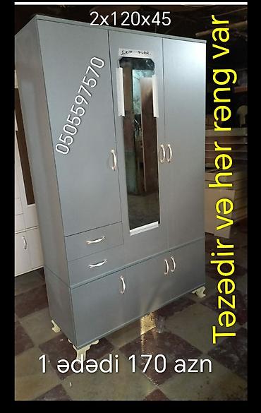 Paltar dolabları, qarderoblar: 3 qapılı dolab Öncədən heç bir ödəniş alınmır yalnız qapıda ödəmə -da lalafo.az — 1 Paltar dolabları, qarderoblar: 3 qapılı dolab Öncədən heç bir ödəniş alınmır yalnız qapıda ödəmə — 1